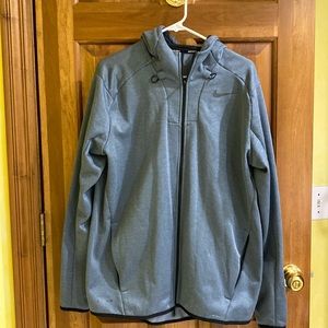 Nike dri fit golf jacket.  Large. Grey